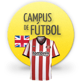 campamento de fútbol aprender inglés