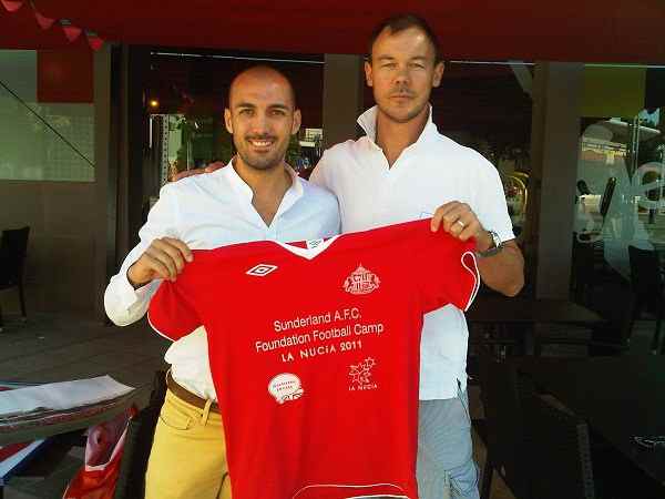 Joachim Björklund, embajador del campus del Sunderland AFC en La Nucía