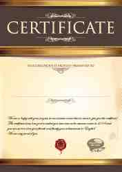 certificado en inglés