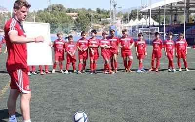 Campus f&uacute;tbol verano
