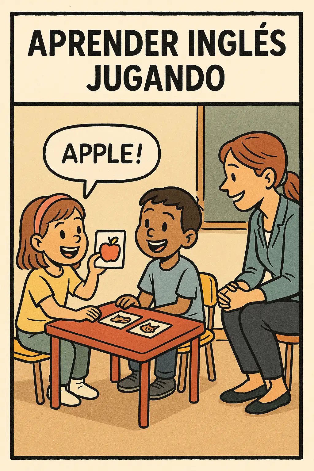 aprender inglés jugando humor